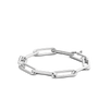 Ti Sento Milano Thick Rectangle Link Chain Bracelet