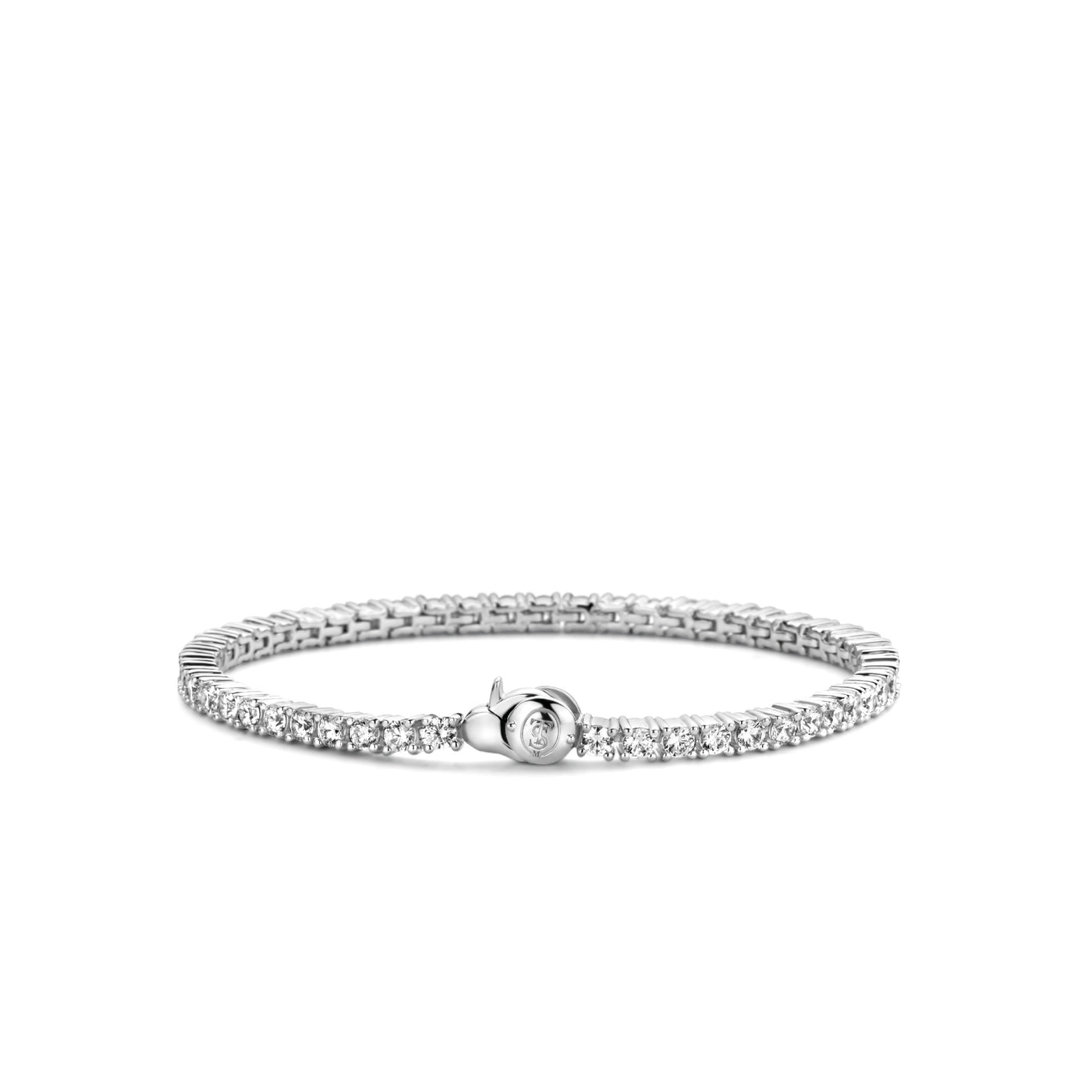 Ti Sento Milano White Zirconia Tennis Bracelet