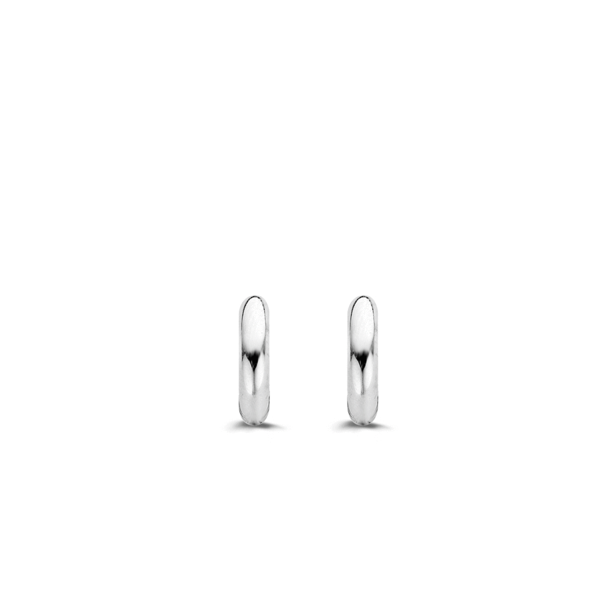 Ti Sento Milano Silver Huggy Hoop Earring for Ear Charms