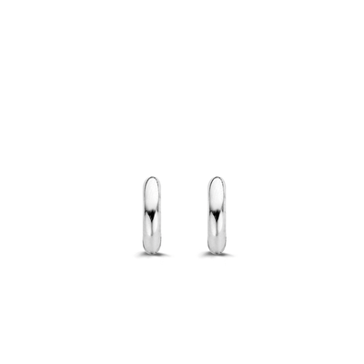 Ti Sento Milano Silver Huggy Hoop Earring for Ear Charms