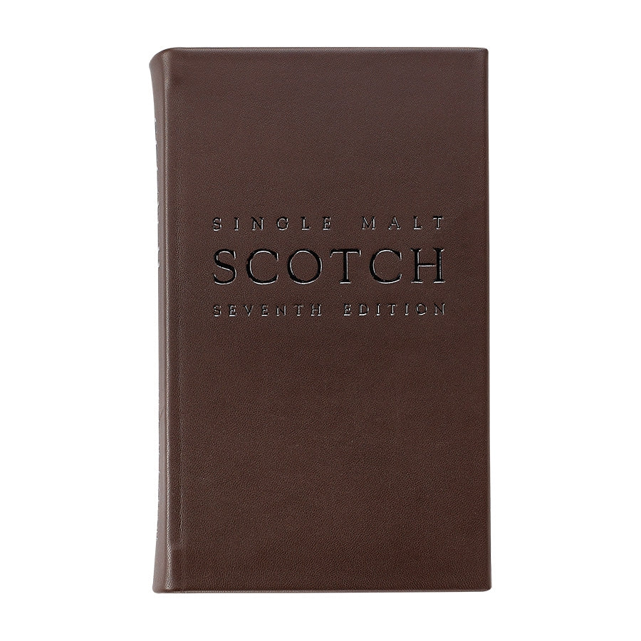 Single Malt Scotch Leather Bound Keepsake Bar Book