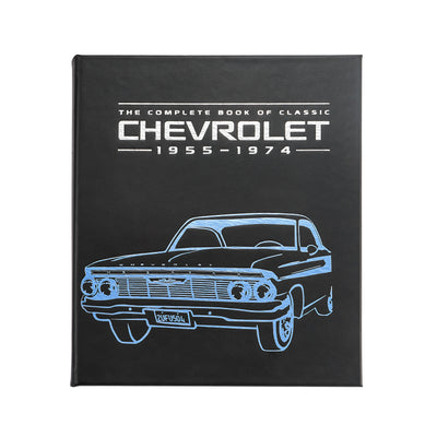 The Complete Book Of Classic Chevrolet Black Bonded Leather
