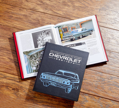 The Complete Book Of Classic Chevrolet Black Bonded Leather