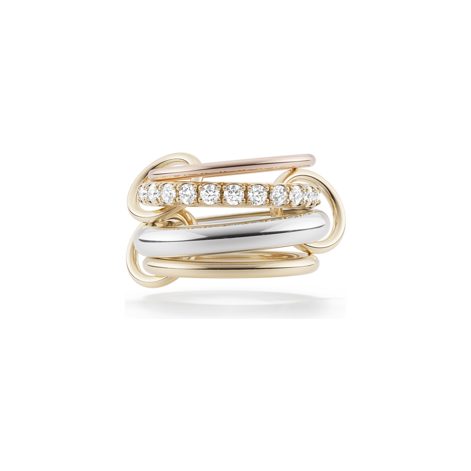 Spinelli Kilcollin Janssen MX Tri-Color Ring