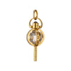 Monica Rich Kosann Mini Carpe Diem Rock Crystal Key Necklace