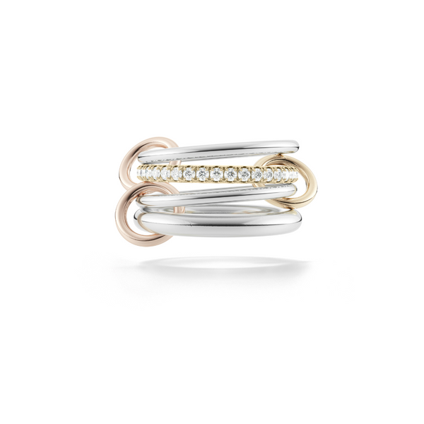 Spinelli Kilcollin Nimbus MX Tri-Color Ring - Desires by Mikolay
