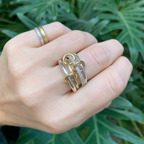 Spinelli KilcollinスピネリキルコリンCore MX Ring Spinelli Kilcollin Nimbus MX Tri-Color Ring - Desires by Mikolay