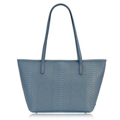 Gigi NY Python Leather Taylor Tote Bag