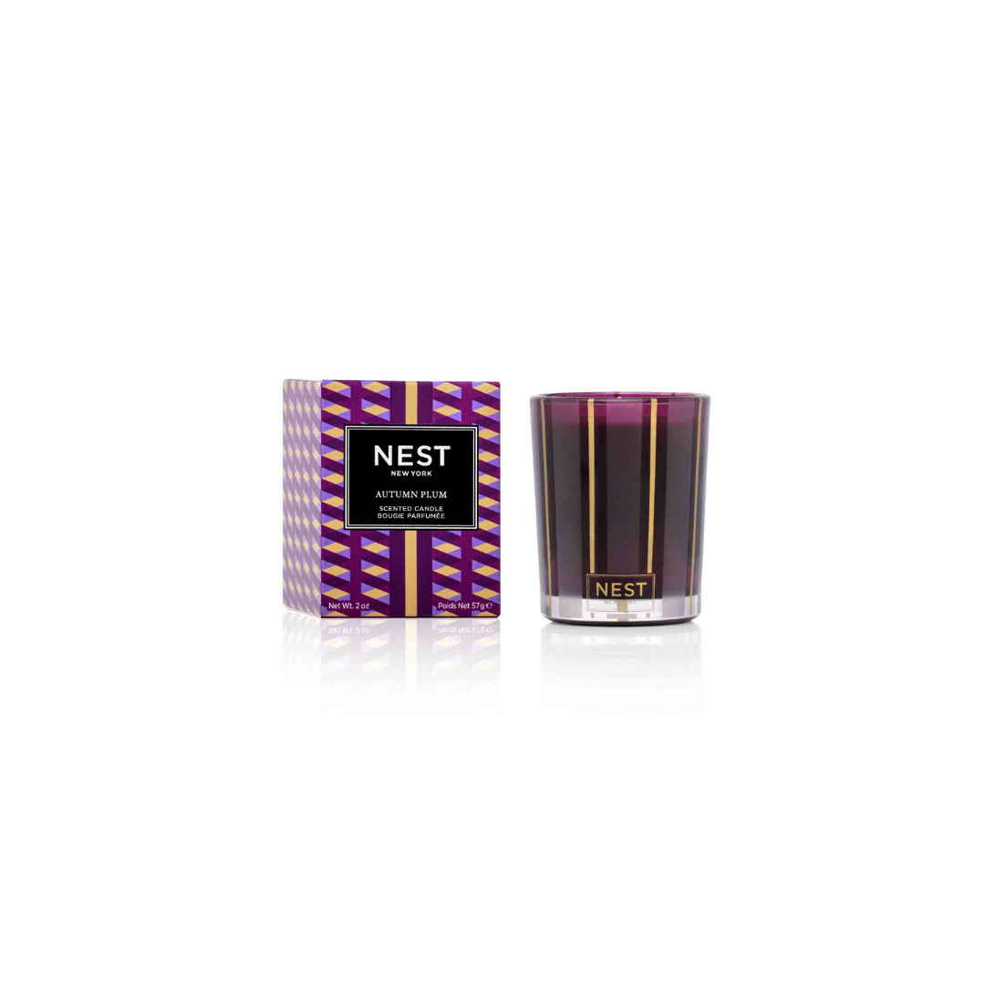 NEST FRAGRANCES VOTIVE CANDLE IN AUTUMN PLUM