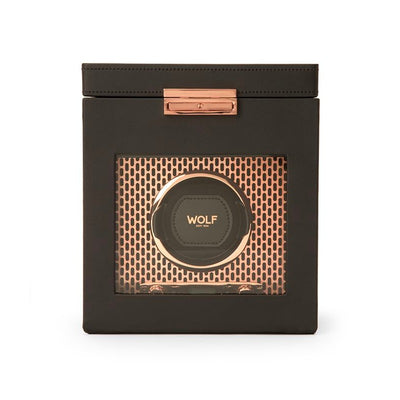 WOLF AXIS Single Winder with Storage in Copper