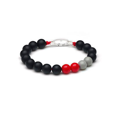 Scott Mikolay Black Beaded Bracelet