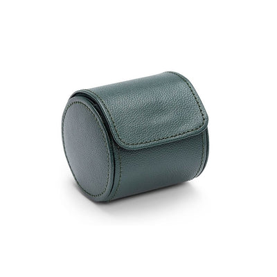 WOLF British Racing Narrow Single Watch Roll in Green