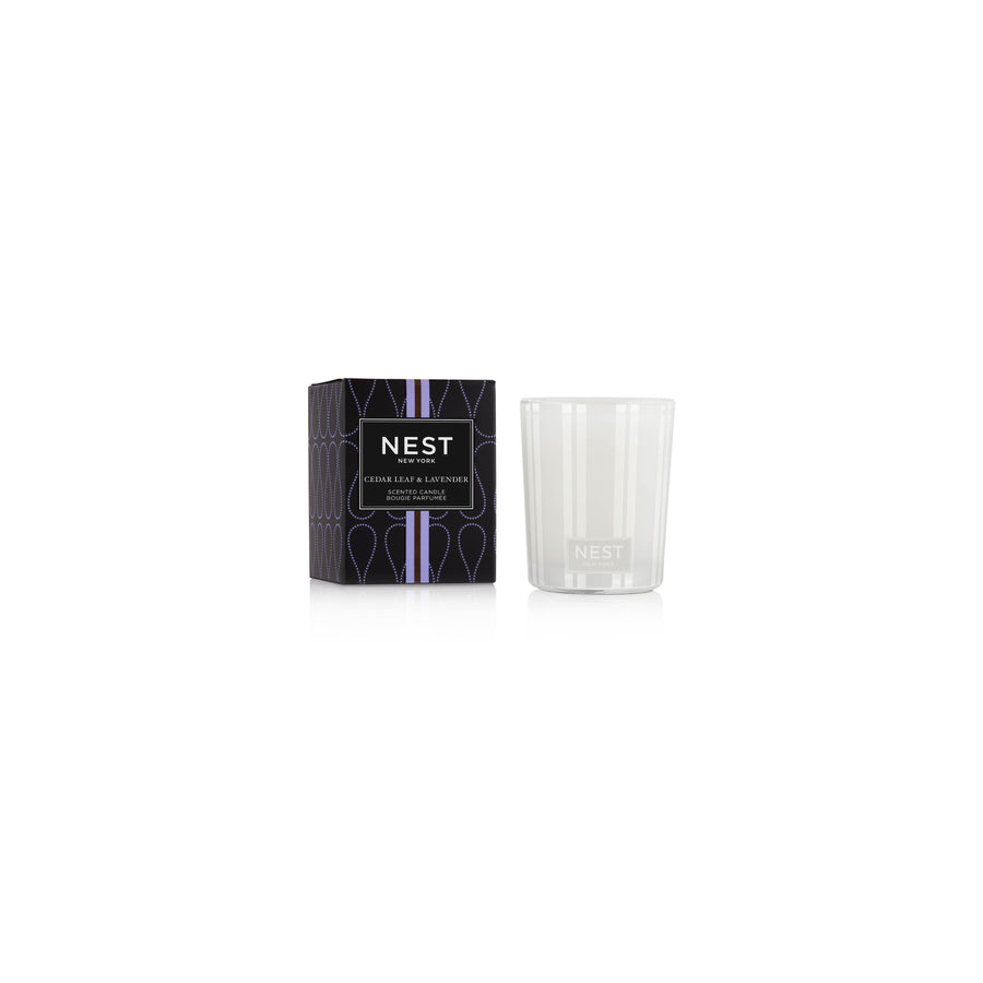 Nest Fragrances Votive Candle in Cedar Leaf & Lavender