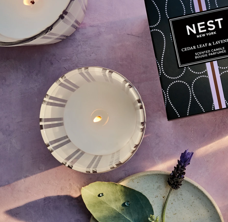 Nest Fragrances 3-Wick Candle in Cedar Leaf & Lavender