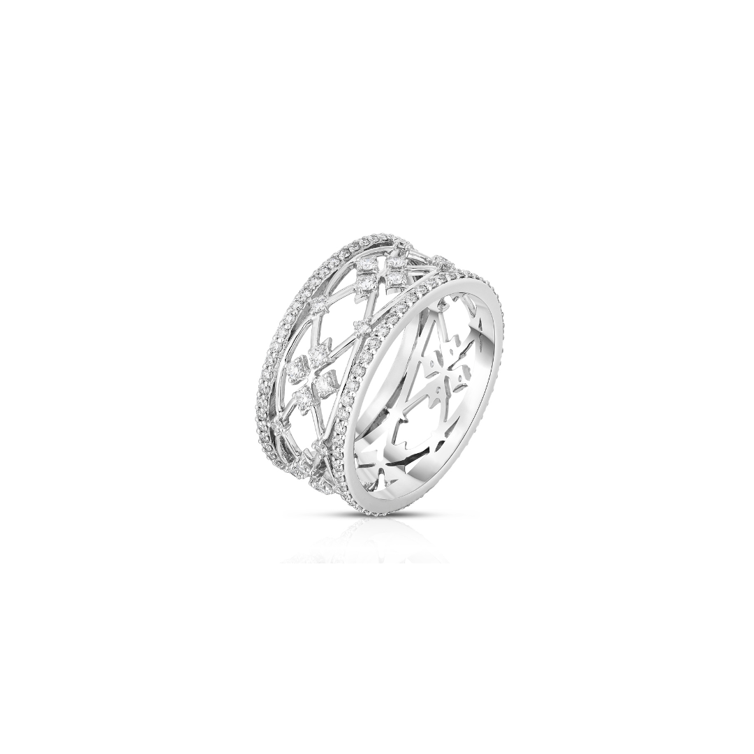 Scott Mikolay Celebration Diamond Filigree Band