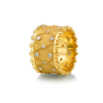 Diamond Band Crown Ring by Scott Mikolay from the Aragon Collection