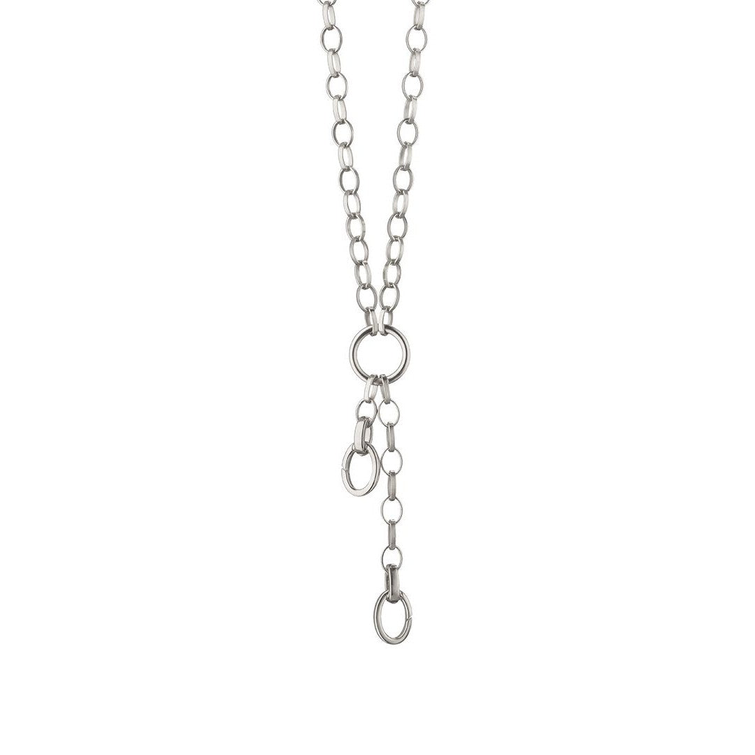 Monica Rich Kosann Design Your Own Charm Chain Necklace - 2 Charm Stations