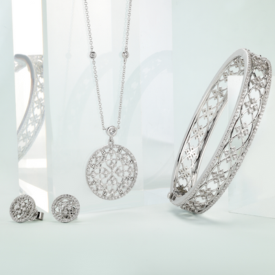 Scott Mikolay Celebration Round Diamond Stud Earring