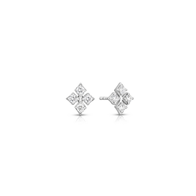 Scott Mikolay Celebration Rhombus Diamond Stud Earring