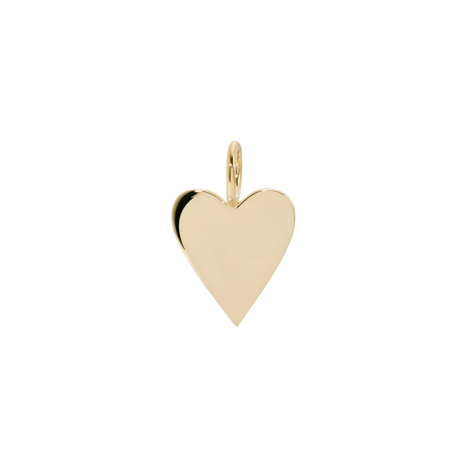 Eklexic Helena Medium Heart Charm in Gold