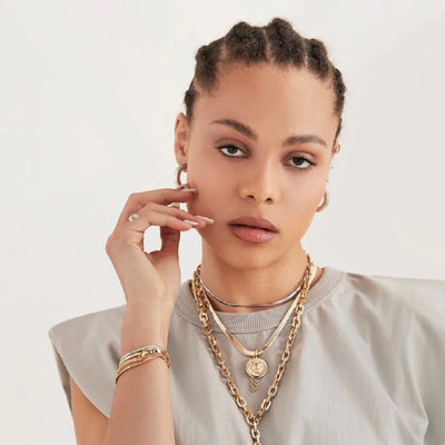 Eklexic Leni Lion Charm in Gold