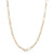 Eklexic Small Multi Link Chain Necklace in Gold