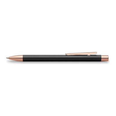 Faber-Castell Neo Slim Black Matte & Rose Gold Pen