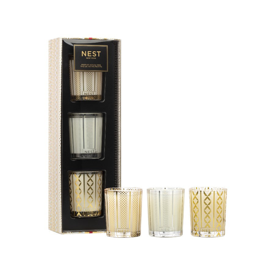 Nest Fragrances Festive Votive Trio Gift Set