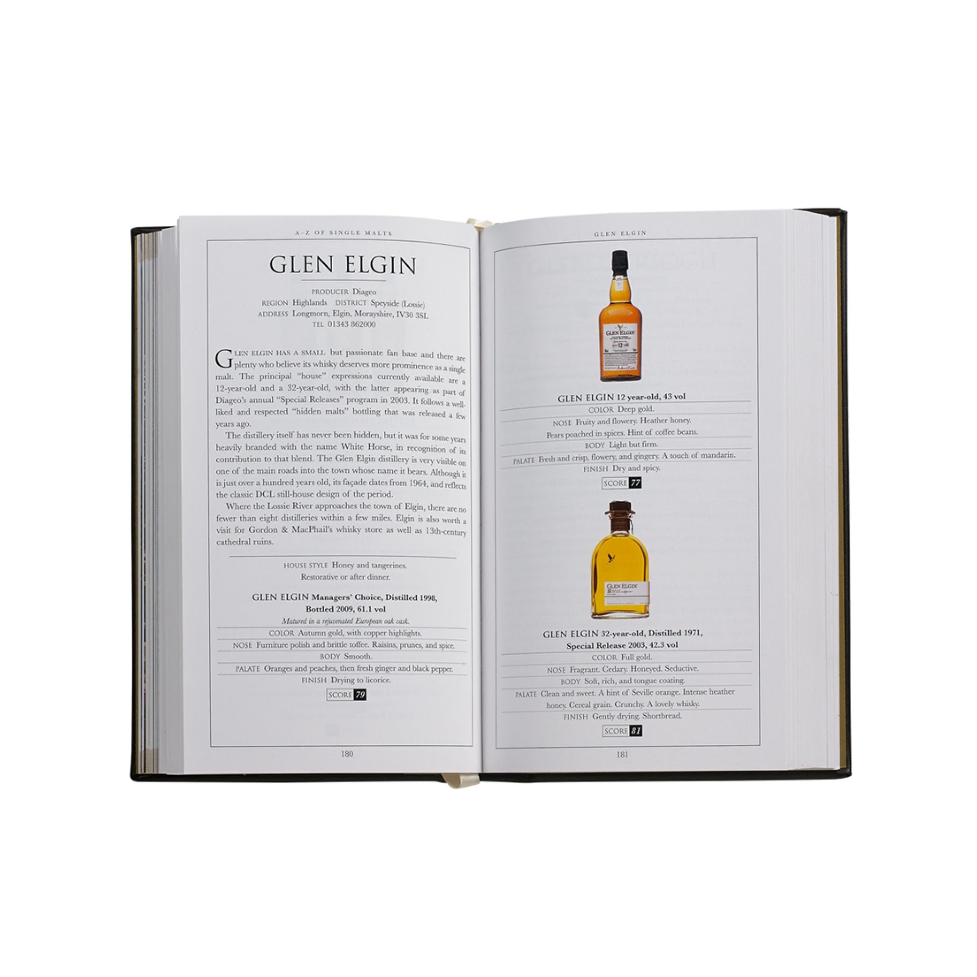 Single Malt Scotch Leather Bound Keepsake Bar Book