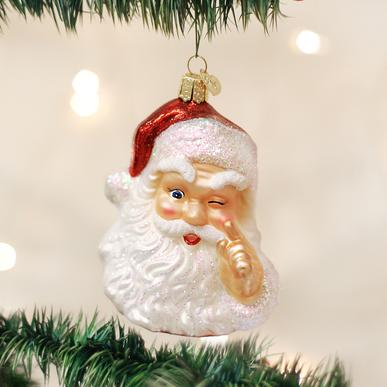 Old World Christmas Night Before Christmas Santa Ornament
