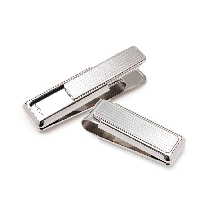 M-Clip Rhodium Plate Monterey Money Clip