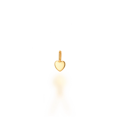 Rachel Reid Mini Gold Heart Charm