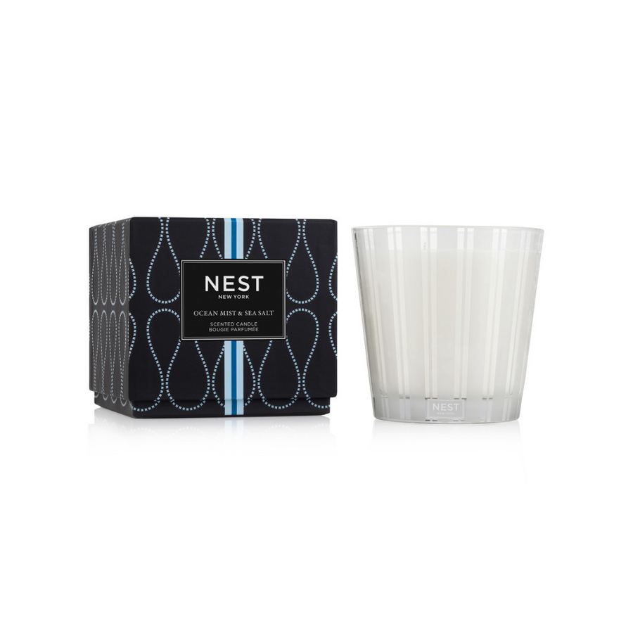 NEST Fragrances 3-Wick Candle in Ocean Mist & Sea Salt