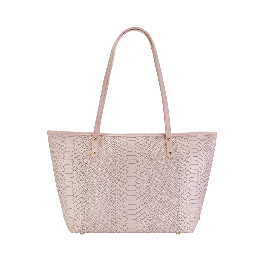 Gigi NY Python Leather Taylor Tote Bag