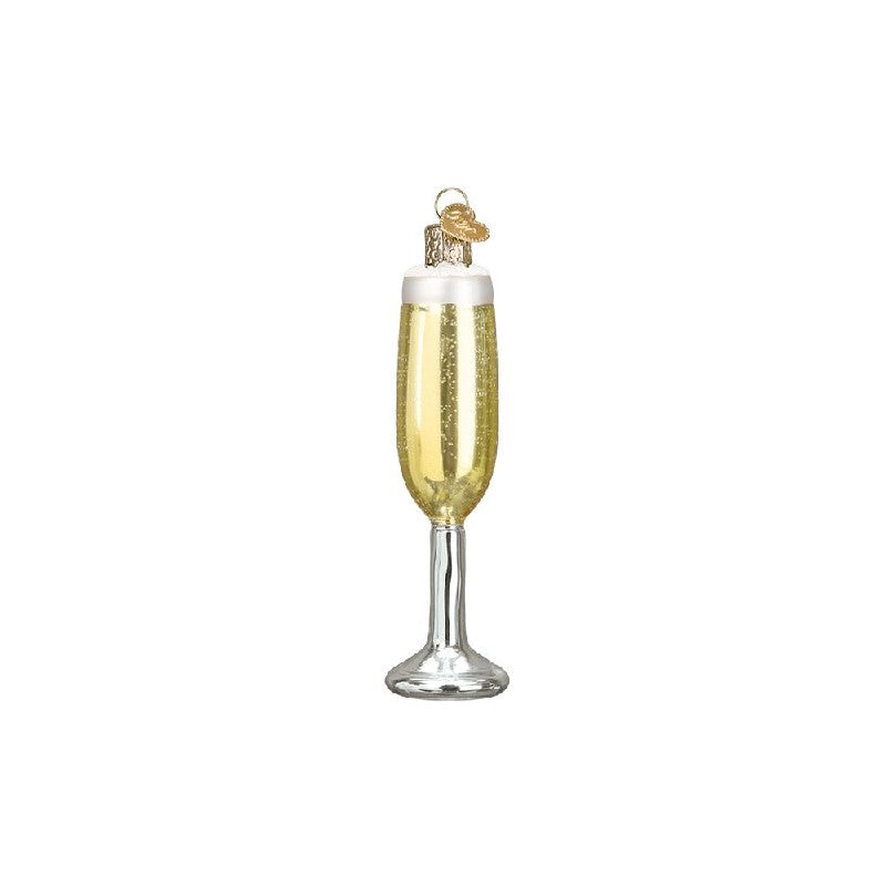 Old World Christmas Champagne Flute Ornament