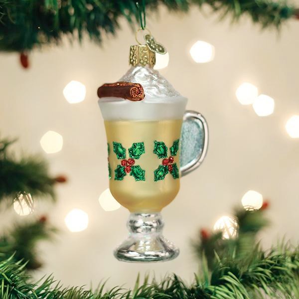 Old World Christmas Eggnog Ornament