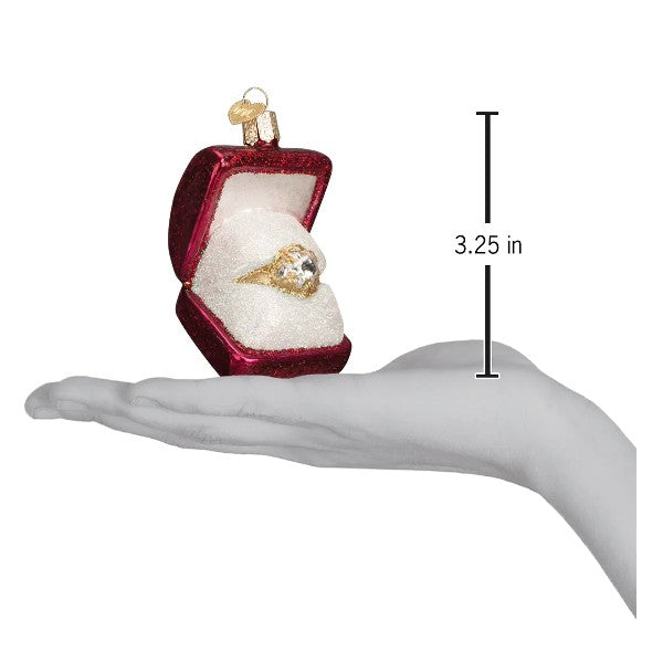 Old World Christmas Ring In Box Ornament