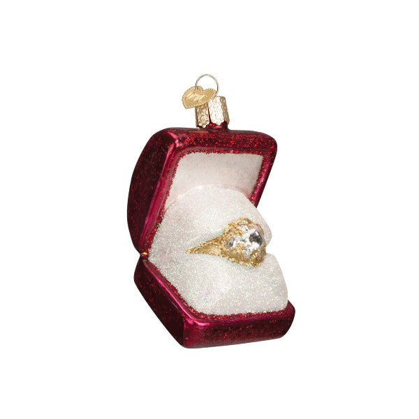 Old World Christmas Ring In Box Ornament
