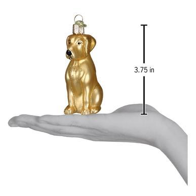 Old World Christmas Yellow Labrador Retriever Ornament