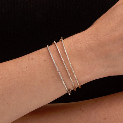 Rachel Reid Diamond Bangle Bracelet