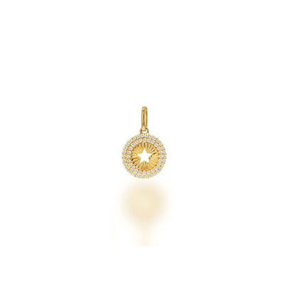 Rachel Reid Double Halo Star Charm