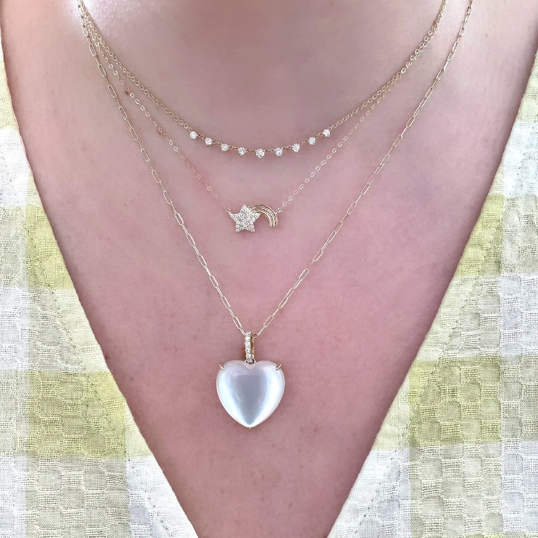 Rachel Reid Graduating Diamond Layering Necklace