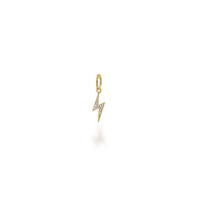 Rachel Reid Mini Pave Lightning Bolt Charm