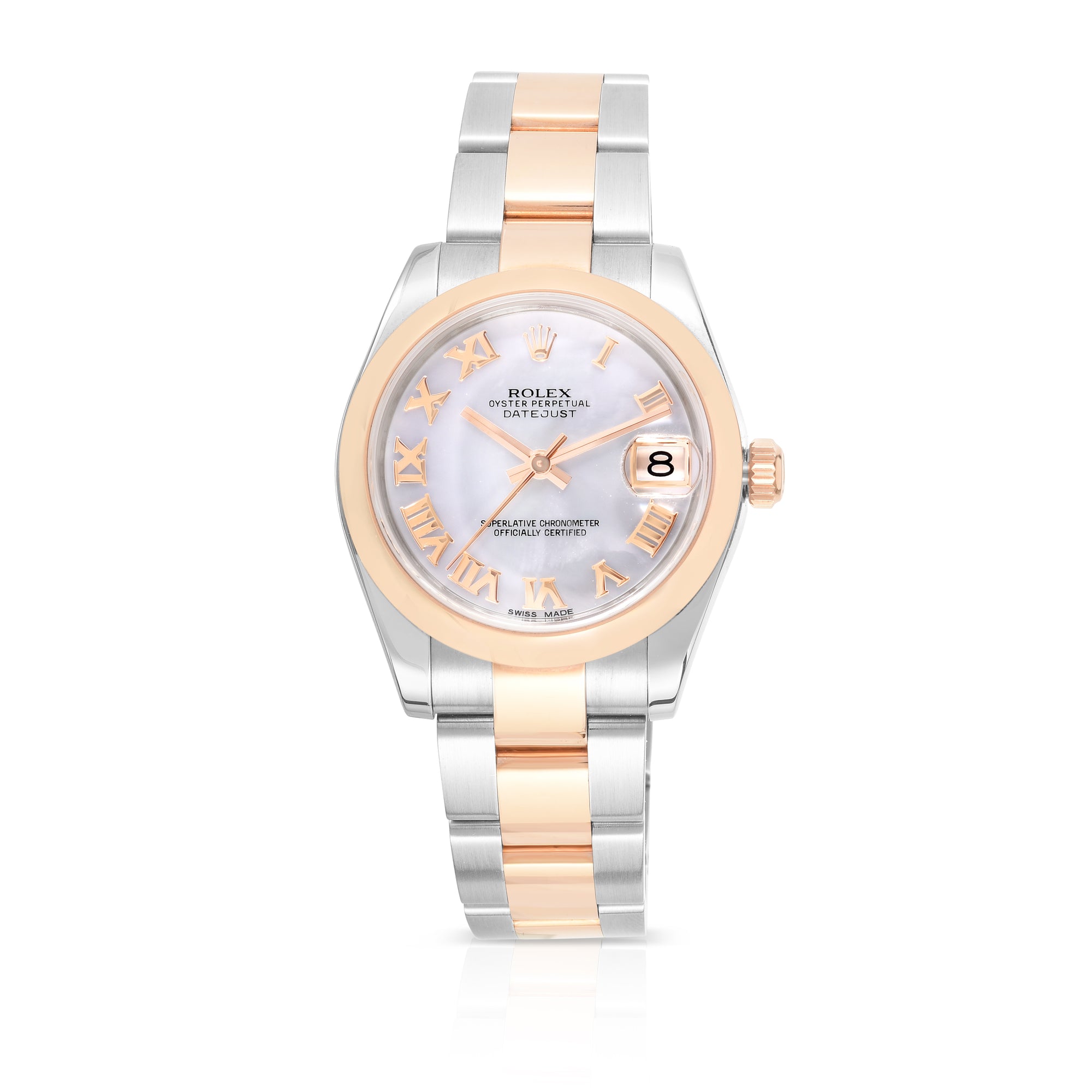 Rolex Rose Gold Datejust 2010, Box