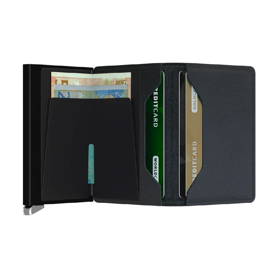 Secrid Premium Slim Wallet Emboss Lines Black