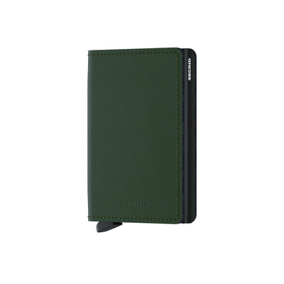 Secrid Slim Wallet Matte Green-Black