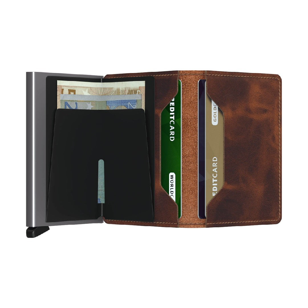 Secrid Slim Wallet Vintage Brown