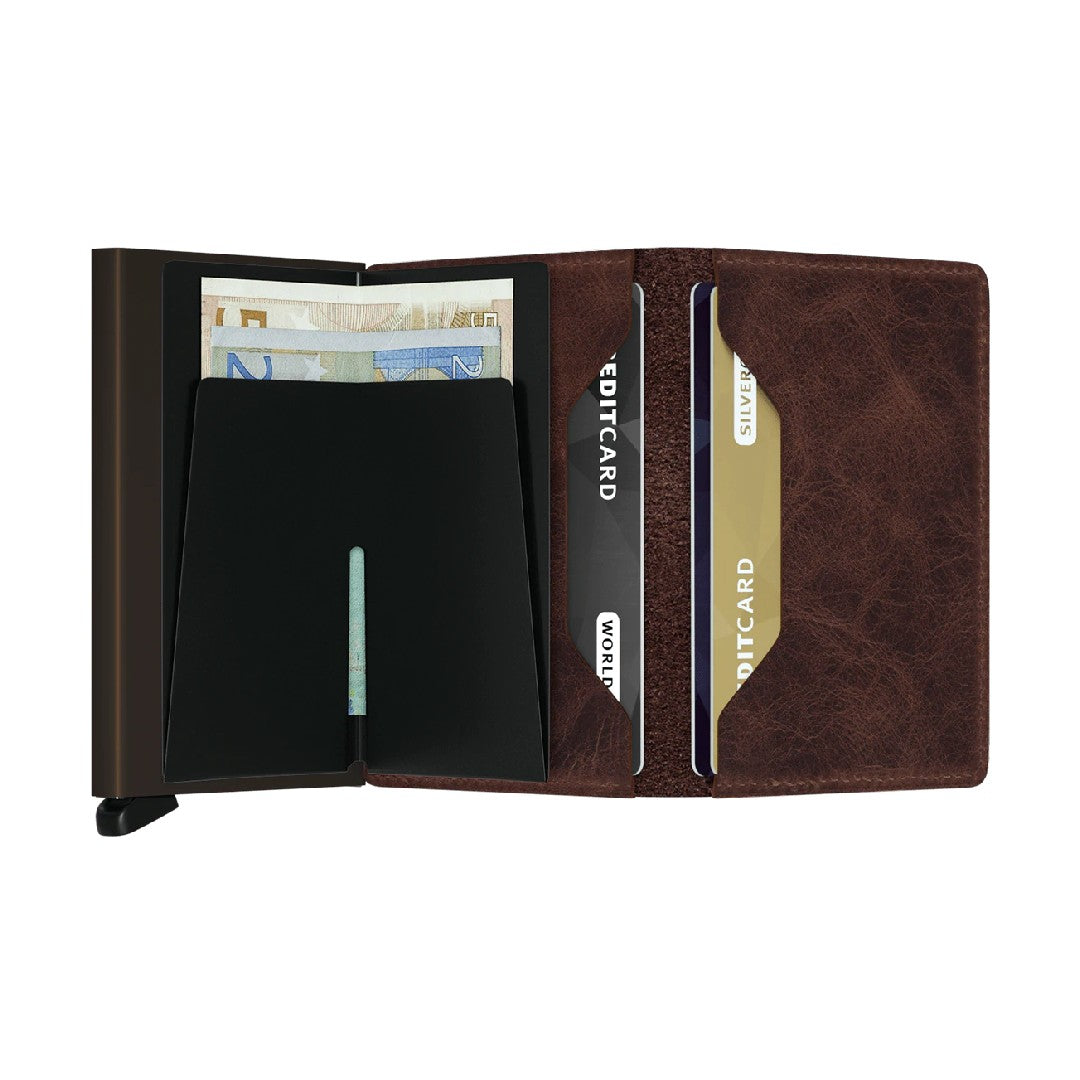 Secrid Slim Wallet Vintage Chocolate
