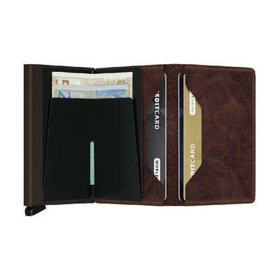 Secrid Slim Wallet Vintage Chocolate