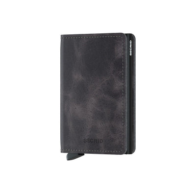Secrid Slim Wallet Vintage Grey-Black